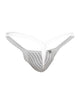 Load image into Gallery viewer, Male Basics Y Buns Thong White Sheer XL
