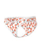 Load image into Gallery viewer, Sweet Treats Crotchless Boy Short w/Wicked Sensual Care Peach Lube - White QN
