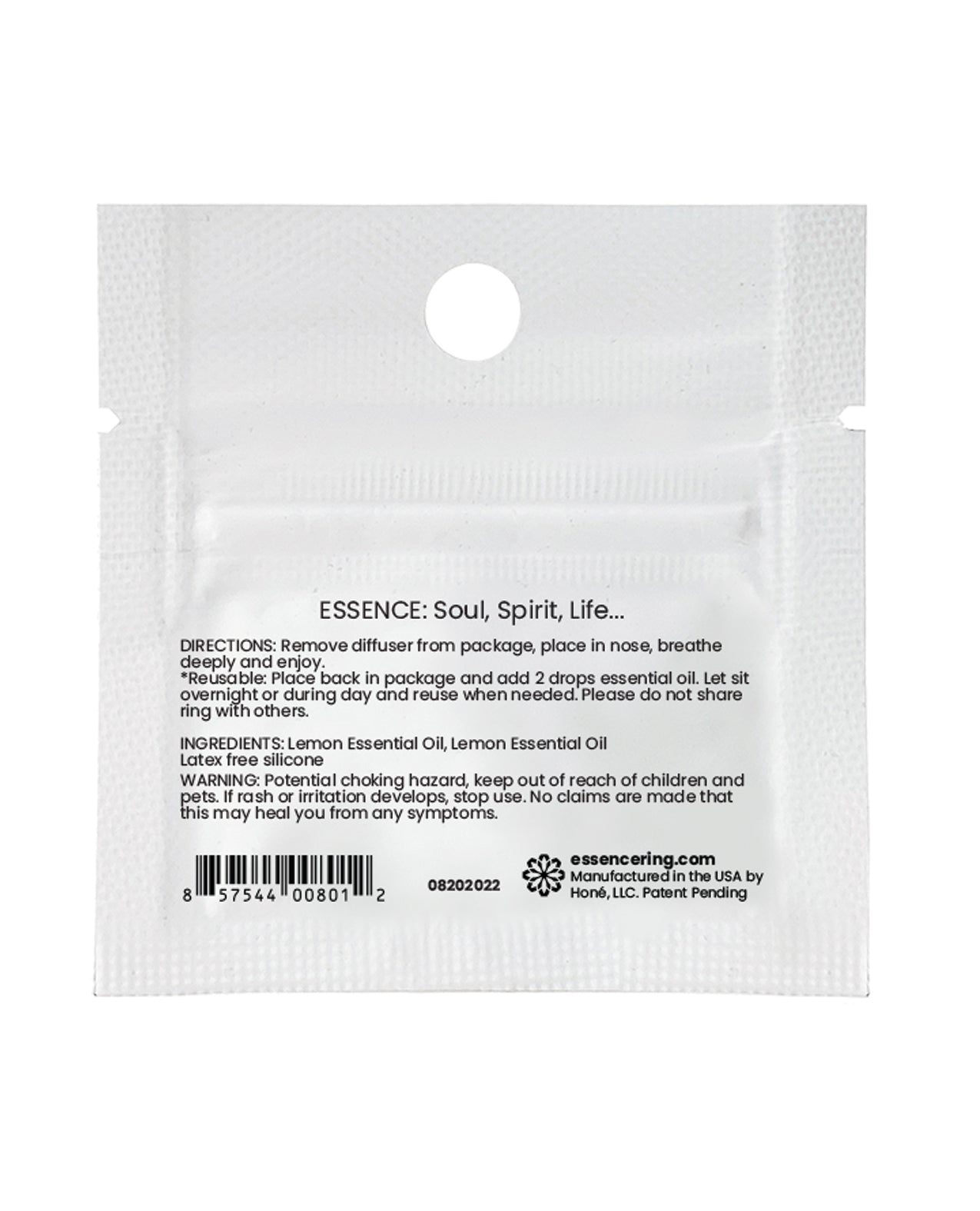 Essence Ring Single Sachet - Lemon Lime