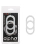 Load image into Gallery viewer, Alpha Liquid Silicone Commander Cock Ring - Natural

