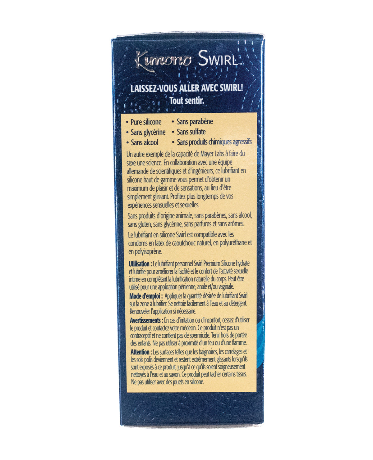 Kimono Swirl Silicone Lubricant - 3.4 oz Pump
