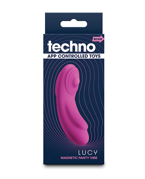 Techno Lucy App Controlled Panty Vibe With Magnet Magenta 10 Functions