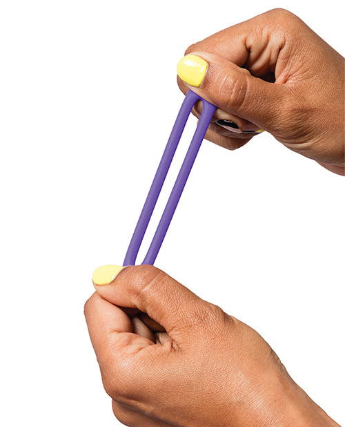 ROMP Remix Trio Penis Ring Set of 3 - Purple