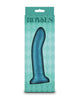 Load image into Gallery viewer, Royals 6" Charlie Curved Dildo - Metallic Teal
