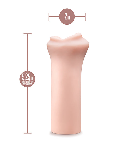 Blush EnLust Mouth Stroker Candi Ultra Soft X5 Plus Material Male Sex Toy
