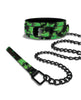 Load image into Gallery viewer, Stoner Vibes Glow in the Dark Collar &amp; Leash
