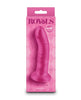 Load image into Gallery viewer, Royals 5" Charlie Curved Dildo - Metallic Pink
