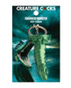 Cargue la imagen en el visor de la galería, Creature Cocks Cockness Monster Silicone Key Chain - Multi Color
