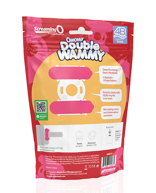 Screaming O 4B Double Wammy - Fresa