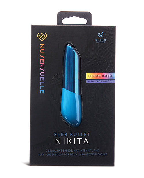 Nu Sensuelle Nikita Bullet With Nitro Motor Deep Turquoise