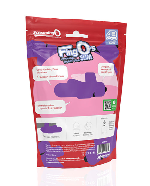 Load image into Gallery viewer, Screaming O 4B FingO Slim - Grape
