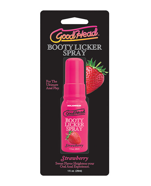 GoodHead Booty Licker Spray One Ounce Strawberry Flavor