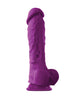 Load image into Gallery viewer, ColourSoft 8" Soft Dildo - Purple
