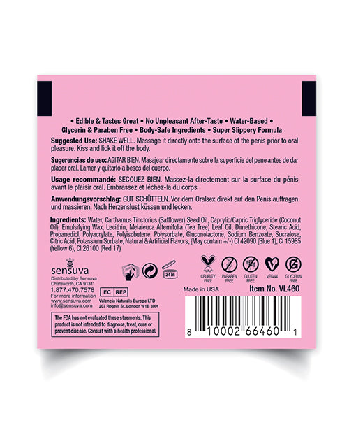 Lic O Licious Oral Delight Cream - 6 ml Packet Cotton Candy