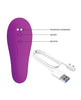 Load image into Gallery viewer, Pretty Love Nauty Thumping &amp; Vibrating Insertable Vibrator - Fuchsia
