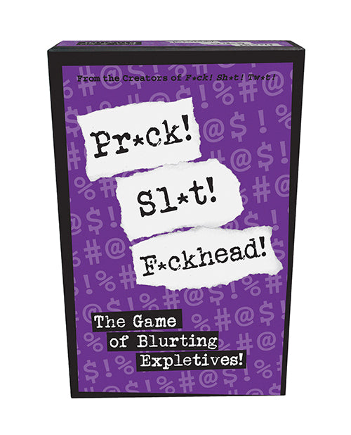 The Game Of Blurting Expletives Party Card Game Deluxe