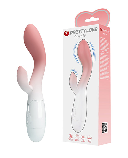 Pretty Love Brighty Vibrator G Spot Stimulation Dual Clitoral Vibe Pink Ombre