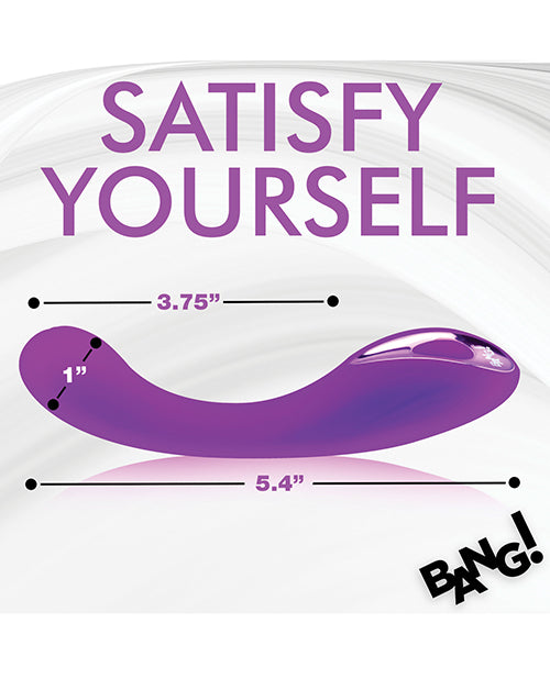 Bang! G-Spot Silicone Vibrator - Purple