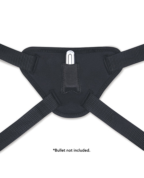 b-Vibe Beginner's Strap-On Harness Set - With 5” Silicone Dildo Peg