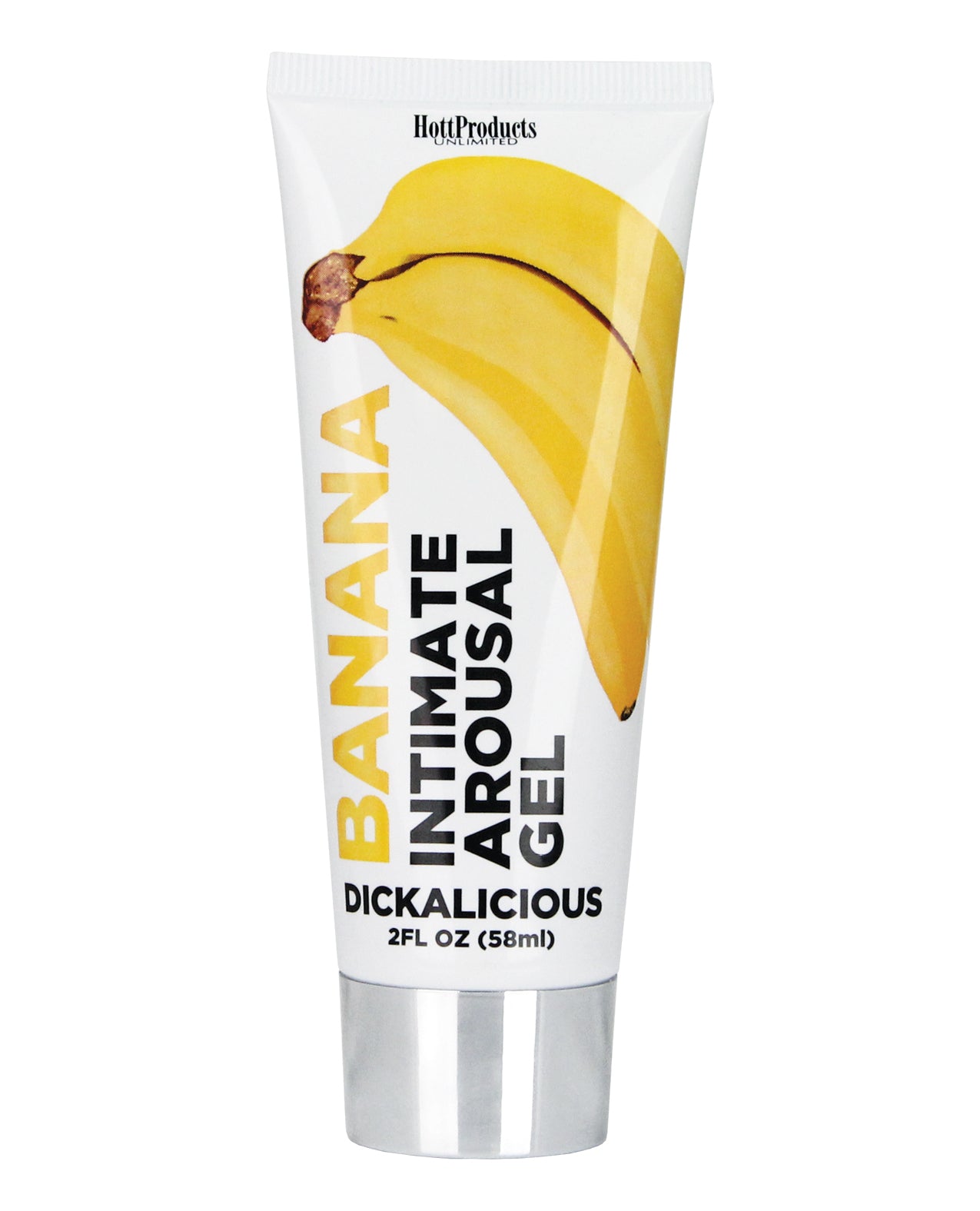 Dickalicious Penis Arousal Gel Banana Flavor Scent 2 Oz