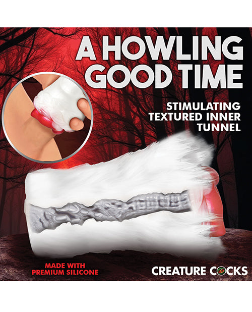 Creature Cocks Snow She-Wolf Silicone Stroker
