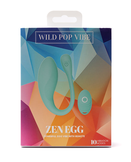 Wild Pop Vibe Zen Egg w/Remote - Aqua
