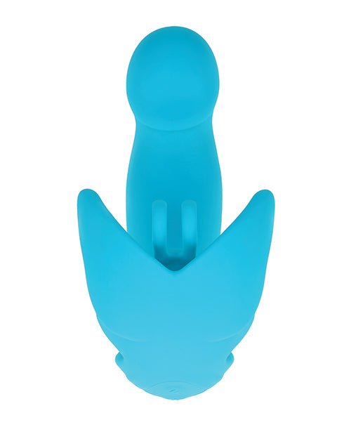 Evolved Rozwiń Skrzydła Królik Wibrator - Niebieski