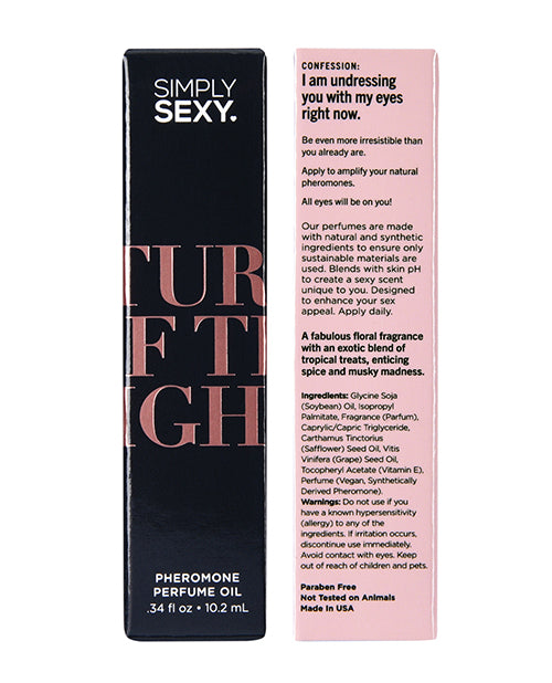 Simply Sexy Pheromone Perfume Oil Roll On - .34 oz Turn Off The Lights
