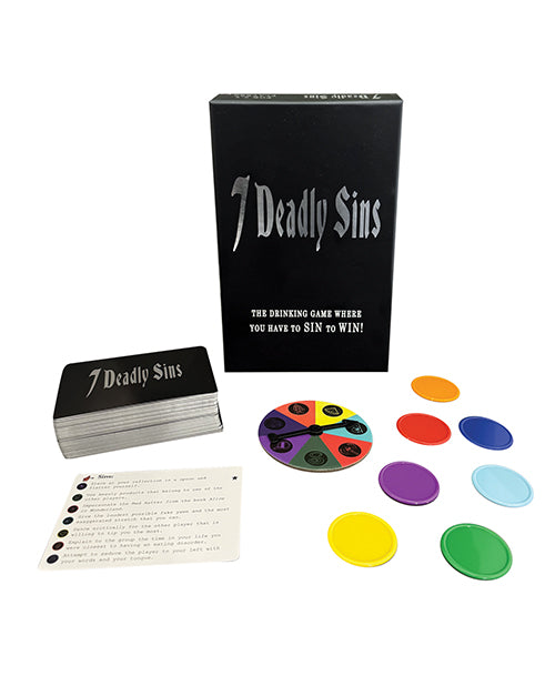 7 Deadly Sins Drinking Game with Dare Challenges and Coins