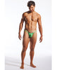 Lataa kuva gallerian katseluohjelmaan, Cocksox Enhancing Pouch Slingshot - Palm Leaf Green XL
