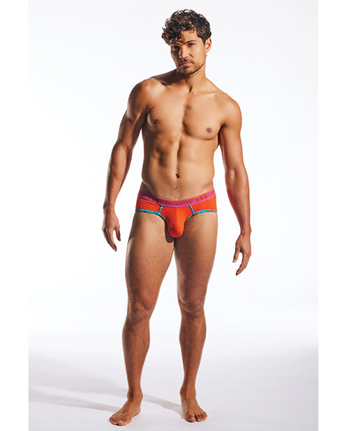 Cocksox Contour Pouch Sports Brief - Sunset Orange LG