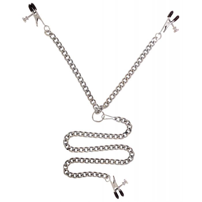 Spartacus Y Style Broad Tip Nipple Clamps And Clit Clamp