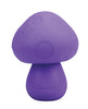 Load image into Gallery viewer, Mochi Mushroom Vibe Purple Silicone Palm Sized Waterproof Rechargeable
