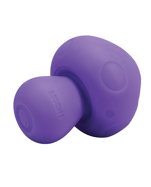 Mochi Mushroom Vibe Purple Silicone Palm Sized Waterproof Rechargeable