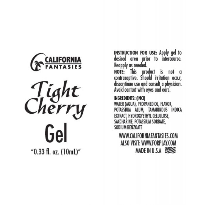 Tight Cherry Tightening Gel for Her - 10 ml Pilllow Bowl of 72