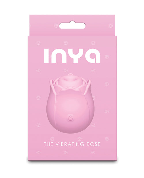INYA The Vibrating Rose Pink Waterproof Rechargeable Silicone Sex Toy