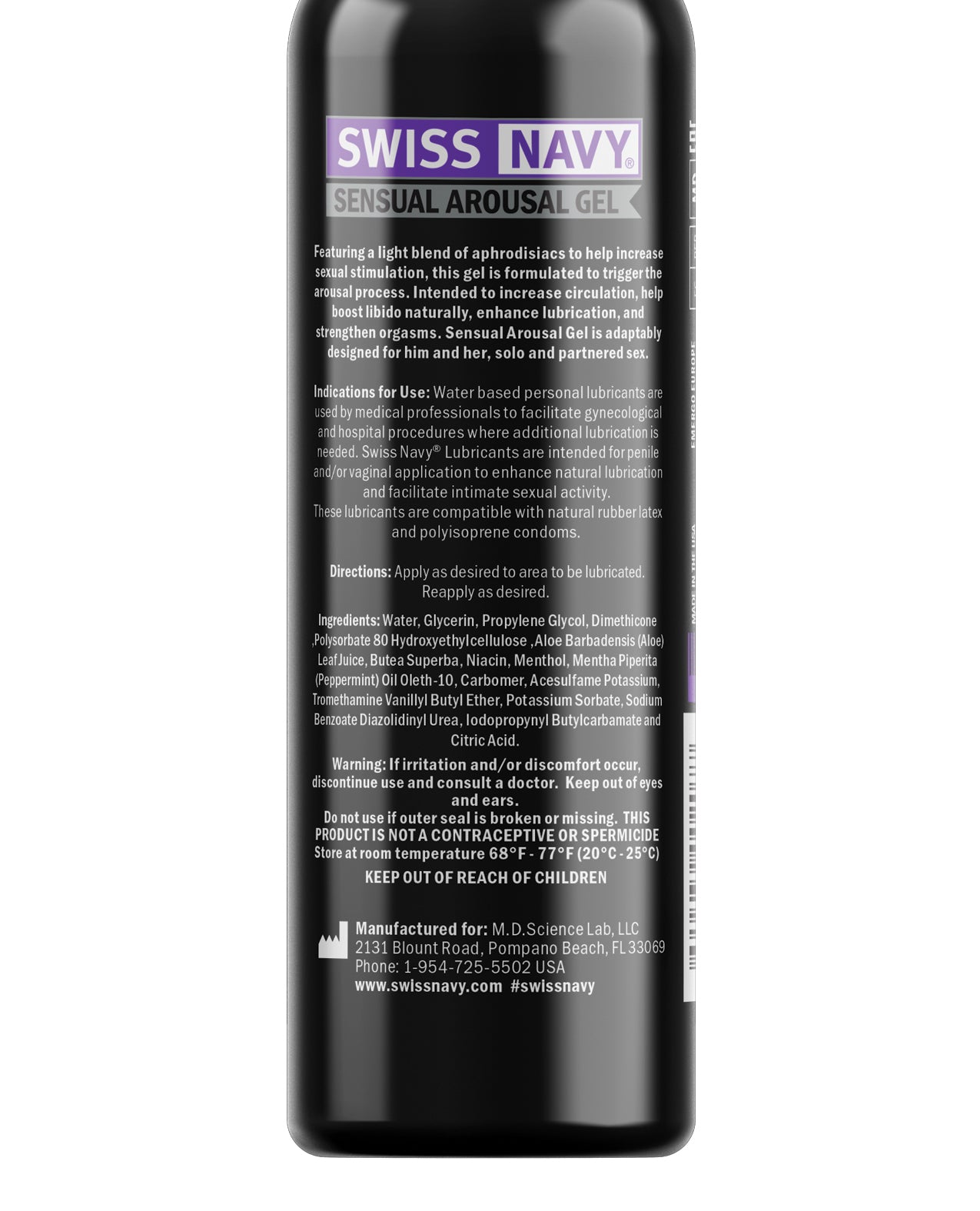 Swiss Navy Gel Sensuale Stimolante - 2 oz