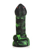 Load image into Gallery viewer, Creature Cocks Python Silicone Dildo - Black/Green
