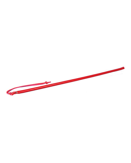 Spartacus 24 Inch Leather Wrapped Cane Red Premium