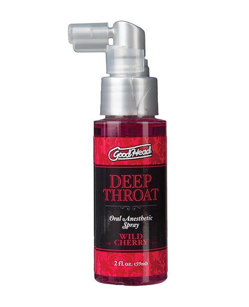 GoodHead Throat Spray Wild Cherry Numbing For Deep Oral