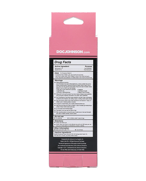 GoodHead Deep Throat Spray Wild Watermelon Oral Pleasure