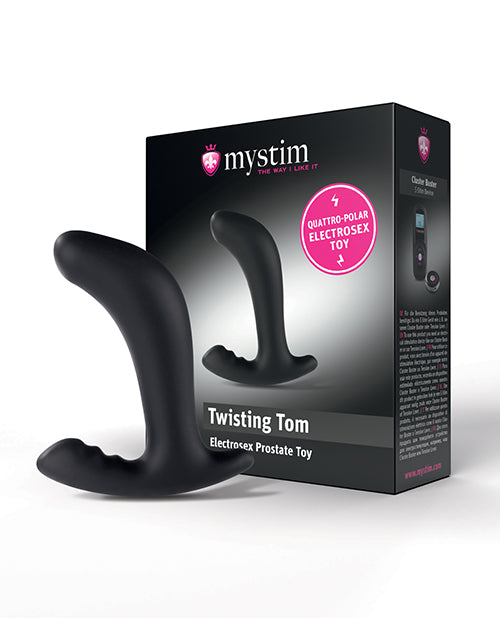 Mystim Twisting Tom With E Stim Technology Black Edition