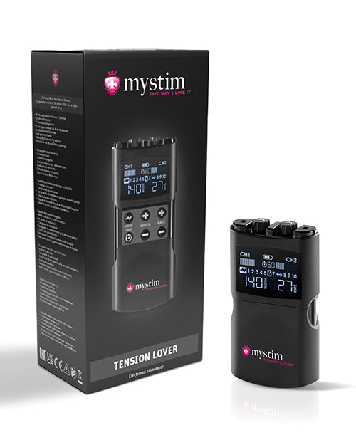 Mystim Tension Lover 2 Rechargeable Electro Stimulation Toy for Couples