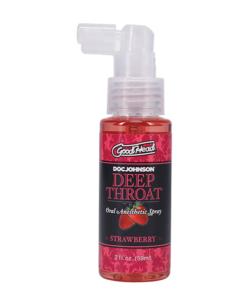 Load image into Gallery viewer, GoodHead Throat Spray Strawberry Flavor For Deep Throat Comfort
