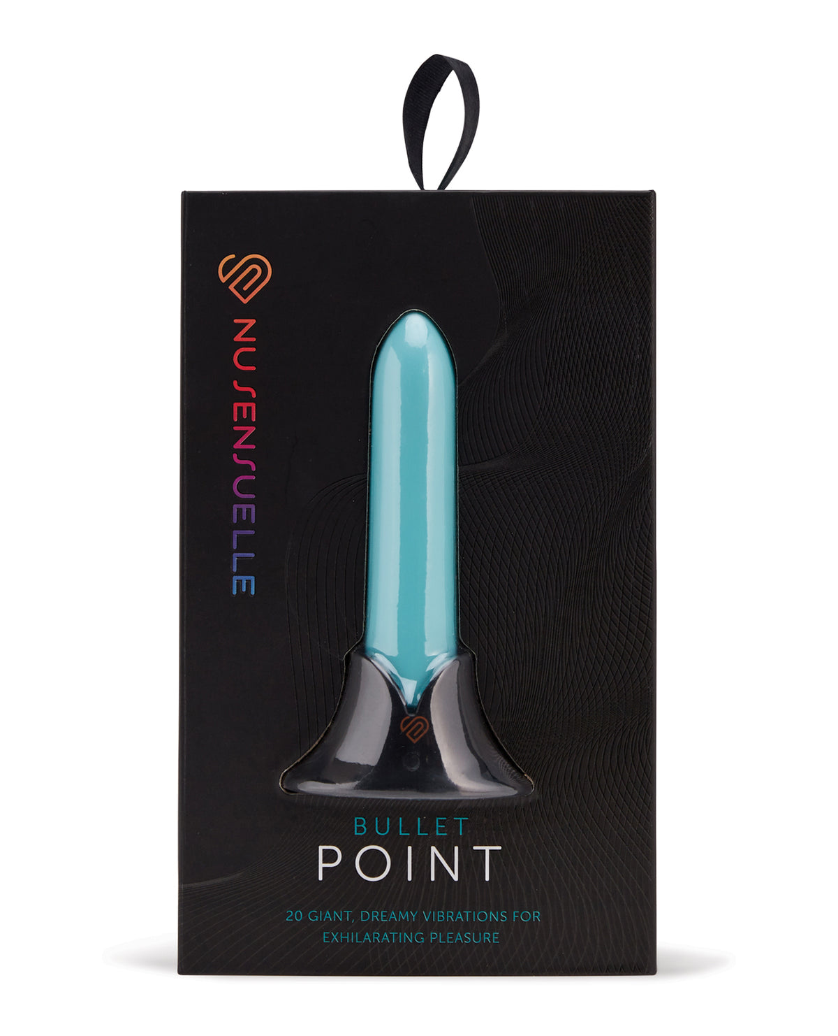 Nu Sensuelle Point Rechargeable Bullet Vibrator Teal Blue