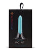 Cargue la imagen en el visor de la galería, Nu Sensuelle Point Rechargeable Bullet Vibrator Teal Blue

