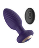 Load image into Gallery viewer, The Royale Rotating Anal Plug - Purple
