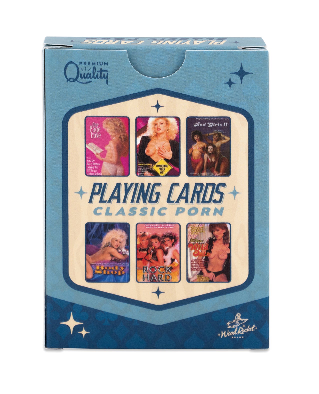 Pachet de cărți de joc Wood Rocket Classic Porn
