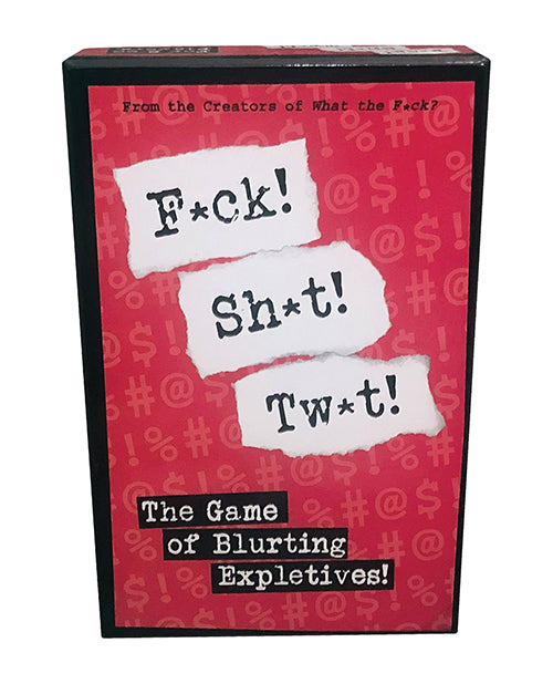 F*ck! Sh*t! Tw*t! Card Game