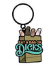 Afbeelding laden in Galerijviewer, Wood Rocket Eat A Bag of Dicks Keychain - Tan
